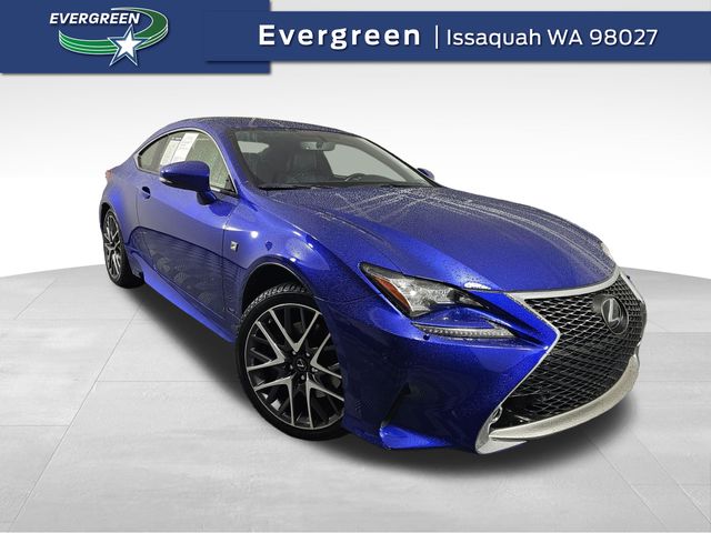Ultrasonic Blue Mica 2.0 2017 Lexus RC 300 AWD Coupe All-Wheel Drive 6-Speed Automatic