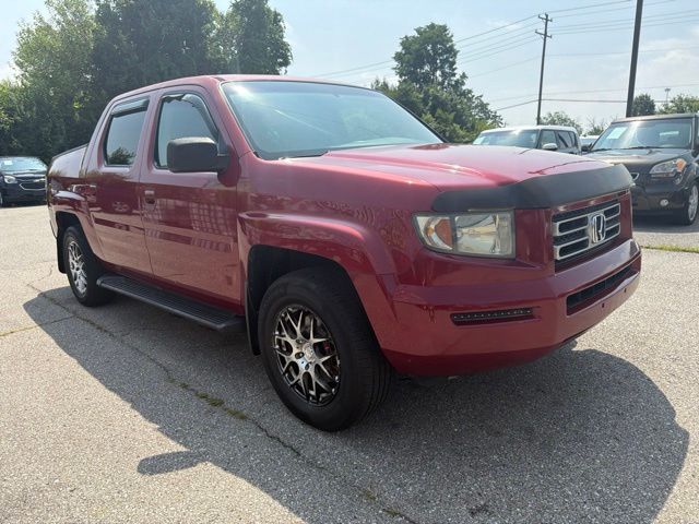 Orange (Tango Red Pearl) 2006 Honda Ridgeline Pickup Truck All-Wheel Drive 5-Speed Automatic