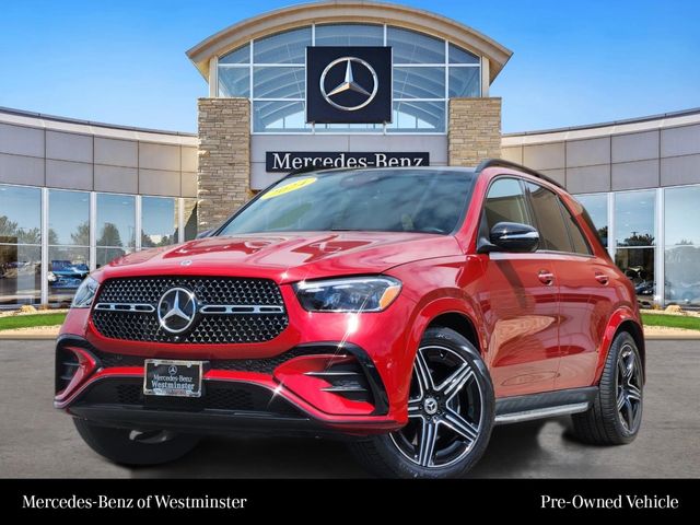 MANUFAKTUR Cardinal Red Metallic 2024 Mercedes-Benz GLE 350 4MATIC SUV / Crossover All-Wheel Drive 9-Speed Automatic