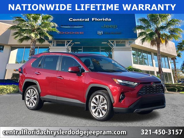 Red (Ruby Flare Pearl) 2024 Toyota RAV4 Limited FWD SUV / Crossover Front-Wheel Drive 8-Speed Automatic