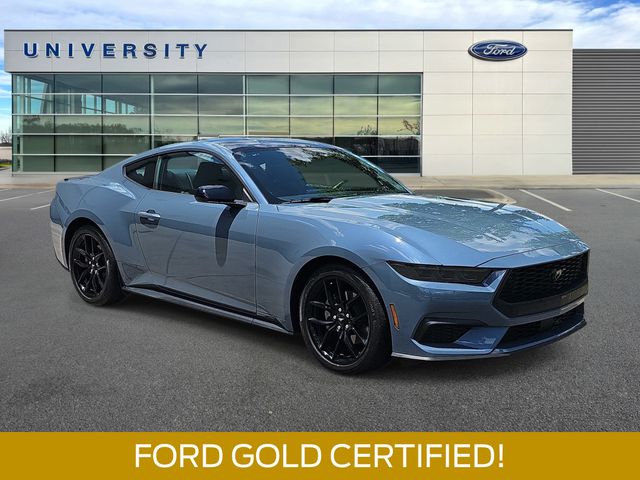 Vapor Blue Metallic 2025 Ford Mustang EcoBoost Fastback RWD Coupe Rear-Wheel Drive Automatic