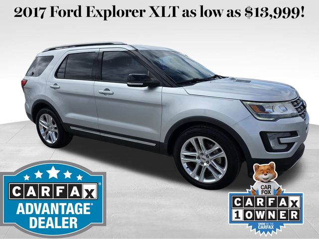 Ingot Silver 2017 Ford Explorer SUV / Crossover Front-Wheel Drive 6-Speed Automatic