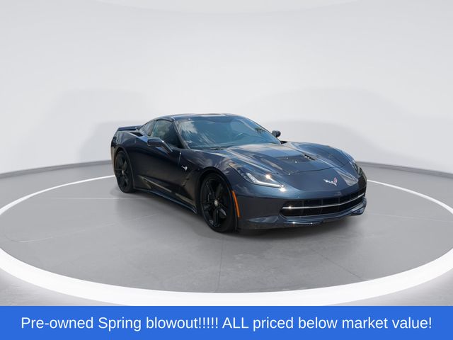 Used 2014 Night Race Blue Metallic Chevrolet Z51 image 2