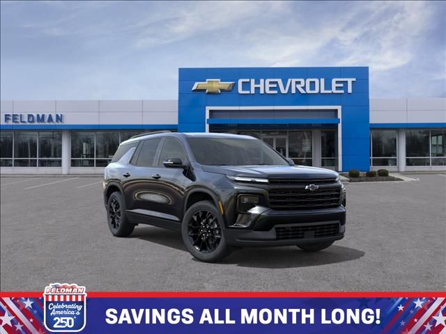 Mosaic Black Metallic 2026 Chevrolet Traverse SUV / Crossover Four-Wheel Drive 8-Speed Automatic