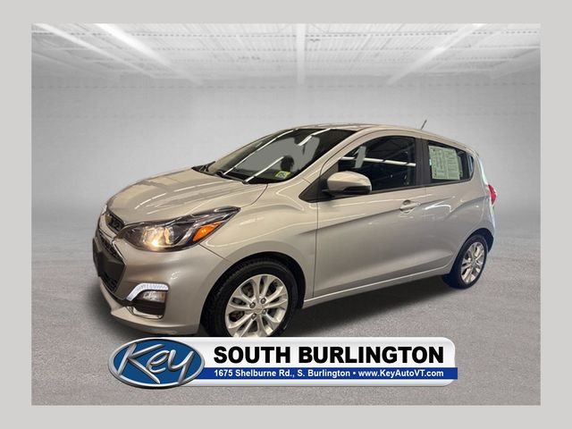 Silver Ice Metallic 2019 Chevrolet Spark 1LT FWD Hatchback Front-Wheel Drive Continuously Variable Transmission