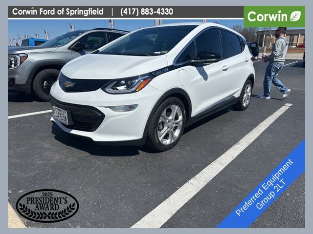 Summit White 2020 Chevrolet Bolt EV LT FWD Wagon Front-Wheel Drive 1-Speed Automatic