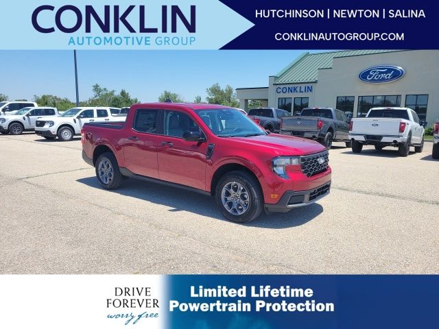 Ruby Red Metallic Tinted Clearcoat 2026 Ford Maverick Pickup Truck Front-Wheel Drive Continuously Variable Transmission