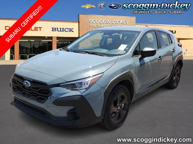 Offshore Blue Metallic 2024 Subaru Crosstrek AWD SUV / Crossover All-Wheel Drive Continuously Variable Transmission