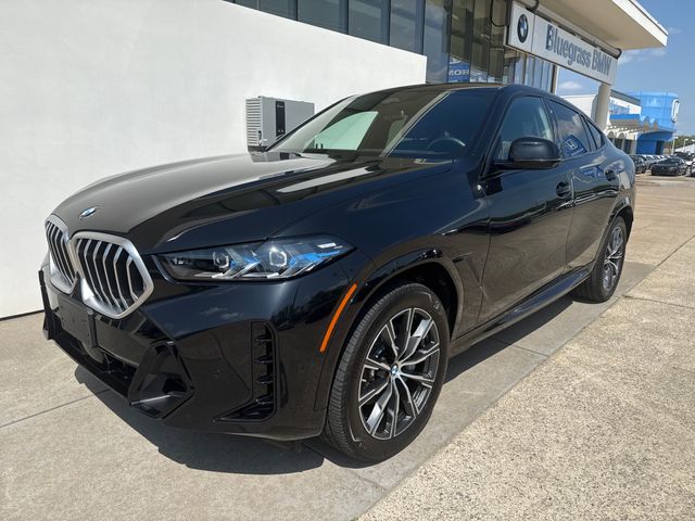Black Sapphire Metallic 2025 BMW X6 xDrive40i AWD SUV / Crossover All-Wheel Drive 8-Speed Automatic