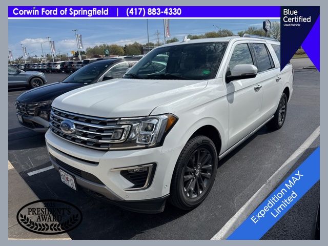 Star White Metallic Tri-Coat 2021 Ford Expedition MAX Limited 4WD SUV / Crossover Four-Wheel Drive Automatic