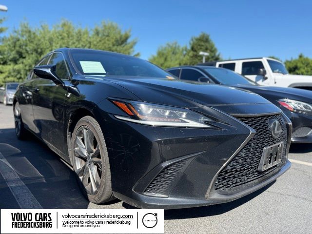 Black (Obsidian) 2019 Lexus ES 350 F Sport FWD Sedan Front-Wheel Drive 8-Speed Automatic