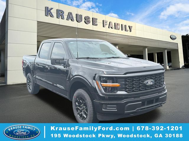 Agate Black Metallic 2026 Ford F-150 Pickup Truck Four-Wheel Drive Automatic