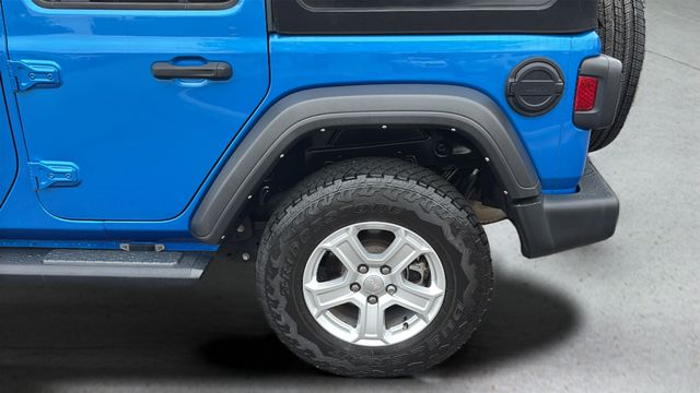 Used 2022 Blue Jeep Unlimited Sport S image 35