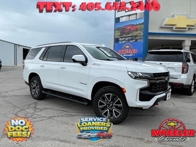 Summit White 2021 Chevrolet Tahoe SUV / Crossover Four-Wheel Drive