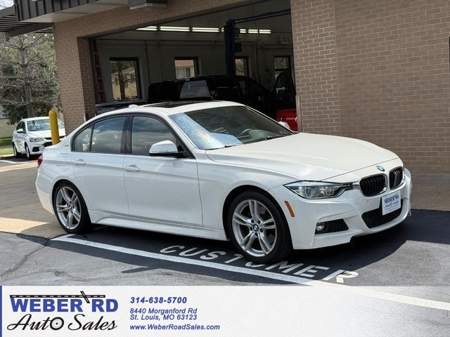 Alpine White 2017 BMW 3 Series Sedan Rear-Wheel Drive 8-Speed Automatic