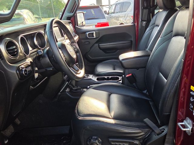 Used 2021 Red Jeep Unlimited Willys image 5
