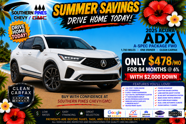 Used 2025 Acura ADX SUV