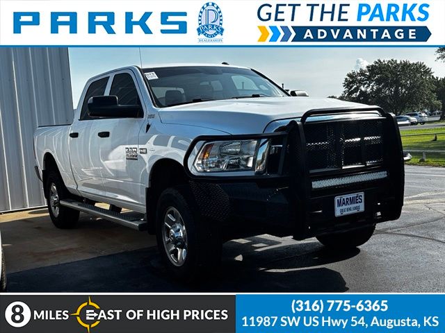 Bright White Clearcoat 2018 RAM 2500 Pickup Truck Four-Wheel Drive 6-Speed Automatic