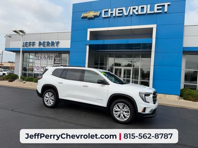 Summit White 2026 GMC Acadia SUV / Crossover Front-Wheel Drive 8-Speed Automatic