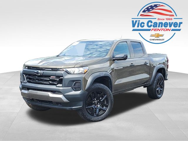 Harvest Bronze Metallic 2024 Chevrolet Colorado Pickup Truck Four-Wheel Drive 8-Speed Automatic