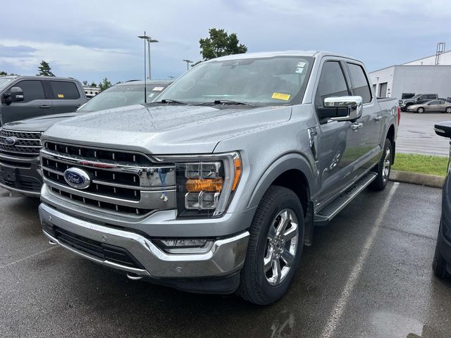 Silver Metallic 2022 Ford F-150 Pickup Truck Four-Wheel Drive Automatic