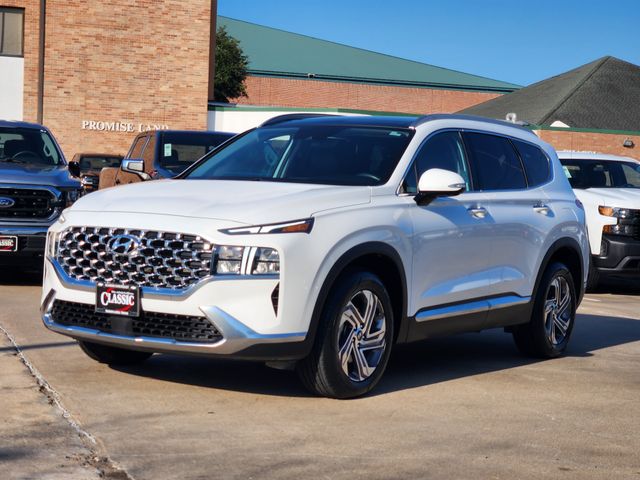 2023 Hyundai Santa Fe SEL White at Baytown Hyundai