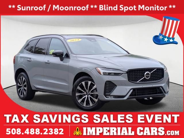 Thunder Gray Metallic 2024 Volvo XC60 SUV / Crossover All-Wheel Drive Automatic
