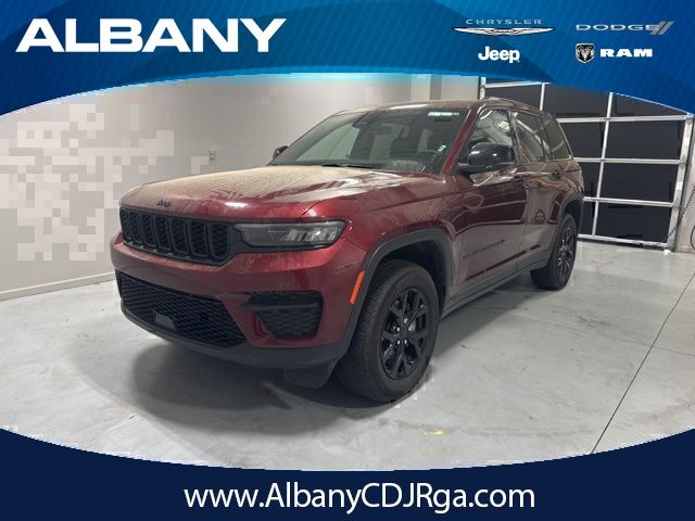 Velvet Red Pearlcoat 2025 Jeep Grand Cherokee Altitude 4WD SUV / Crossover Four-Wheel Drive 8-Speed Automatic