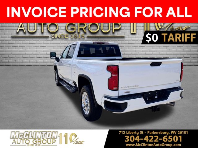 2025 Summit White Chevrolet Silverado 2500HD LTZ 4X4 Truck