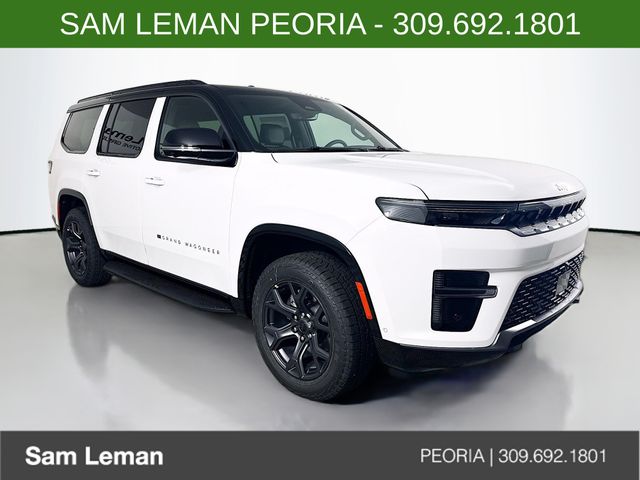 Bright White Clearcoat 2026 Jeep Grand Wagoneer Upland 4WD SUV / Crossover Four-Wheel Drive 8-Speed Automatic