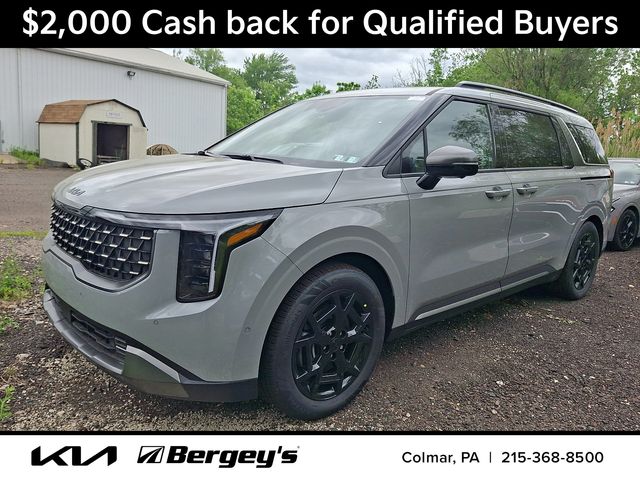 Ceramic Silver 2026 Kia Carnival Minivan Front-Wheel Drive 8-Speed Automatic