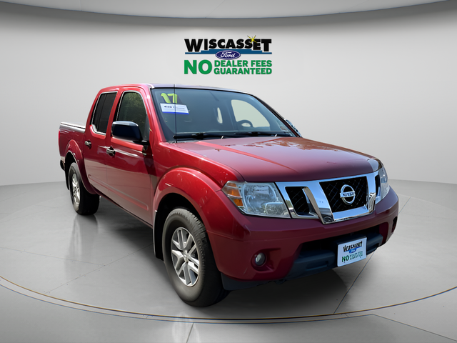 Cayenne Red 2017 Nissan Frontier Pickup Truck Four-Wheel Drive 5-Speed Automatic Overdrive