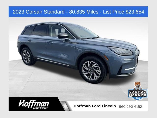 Blue Metallic 2023 Lincoln Corsair Standard AWD SUV / Crossover All-Wheel Drive 8-Speed Automatic