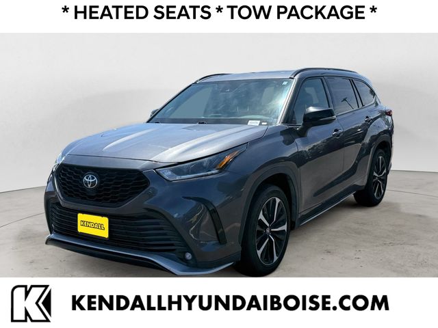 Magnetic Gray Metallic 2021 Toyota Highlander SUV / Crossover All-Wheel Drive 8-Speed Automatic