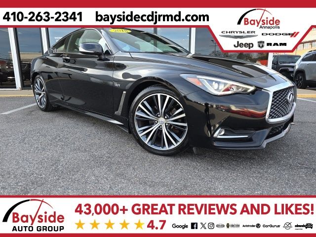 2018 INFINITI Q60 3.0t Luxe Coupe AWD