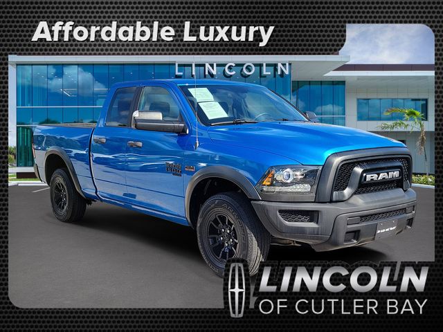 Hydro Blue Pearlcoat 2021 RAM 1500 Classic Warlock Quad Cab 4WD Pickup Truck Four-Wheel Drive 8-Speed Automatic