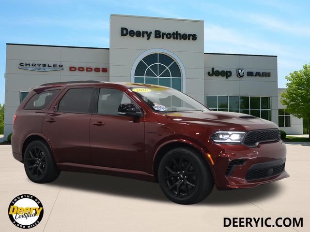 Octane Red Pearlcoat 2026 Dodge Durango SUV / Crossover All-Wheel Drive 8-Speed Automatic