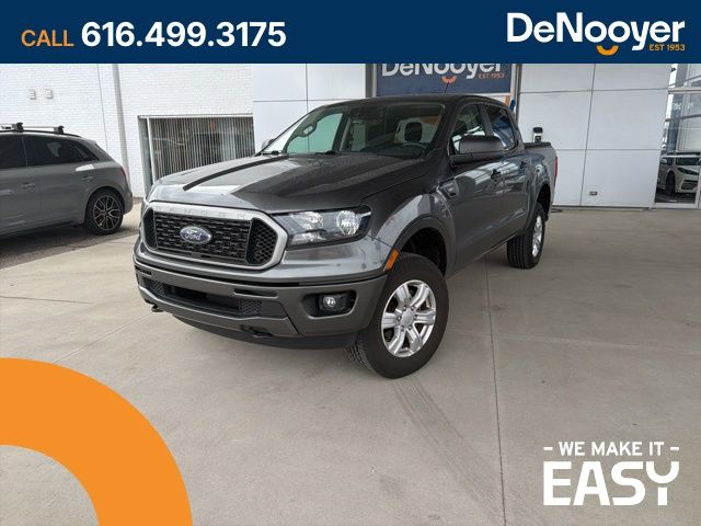 Gray (Magnetic) 2020 Ford Ranger XLT SuperCrew 4WD Pickup Truck Four-Wheel Drive Automatic