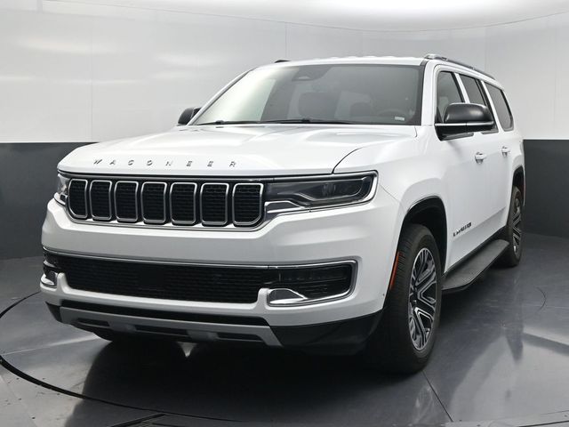 2024 Jeep Wagoneer L Series II White at AutoSavvy Houston Southwest