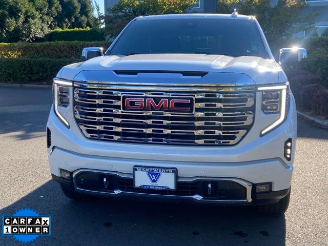 White Frost Tricoat 2024 GMC Sierra 1500 Pickup Truck Four-Wheel Drive Automatic