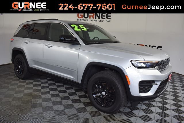Silver Zynith 2025 Jeep Grand Cherokee SUV / Crossover Four-Wheel Drive 8-Speed Automatic