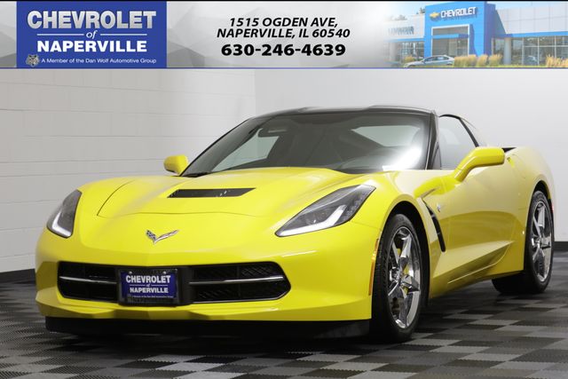 2014 Chevrolet Corvette Amarillo (Velocity Yellow Tintcoat) Coupé Tracción trasera 6 velocidades Automática