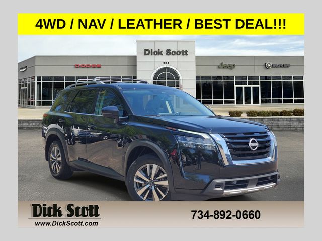 Super Black 2024 Nissan Pathfinder SUV / Crossover All-Wheel Drive 9-Speed Automatic