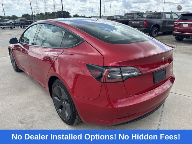 2022 Tesla Model 3 Long Range Red at AutoSavvy Houston Southwest