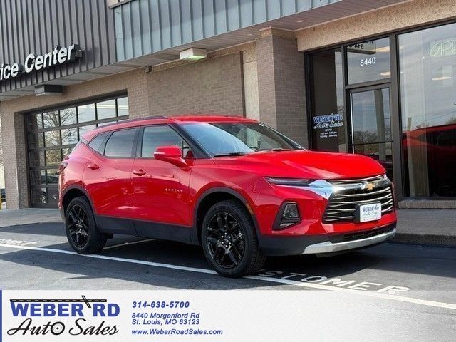 Red Hot 2021 Chevrolet Blazer 2LT FWD SUV / Crossover Front-Wheel Drive 9-Speed Automatic