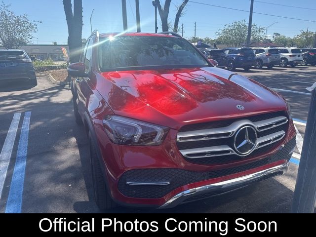Red 2020 Mercedes-Benz GLE 350 RWD SUV / Crossover Rear-Wheel Drive 9-Speed Automatic