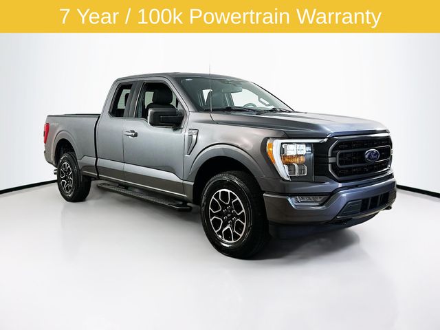 Gray Metallic 2023 Ford F-150 Pickup Truck Four-Wheel Drive Automatic