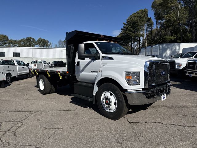 New 2026 White Ford 14FT DUMP/NO SIDES image 2