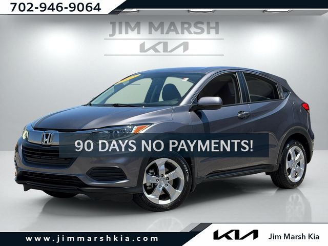 Gray 2022 Honda HR-V SUV / Crossover Front-Wheel Drive Continuously Variable Transmission