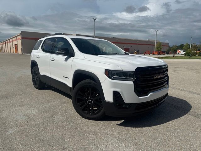 Summit White 2023 GMC Acadia SUV / Crossover Front-Wheel Drive 9-Speed Automatic